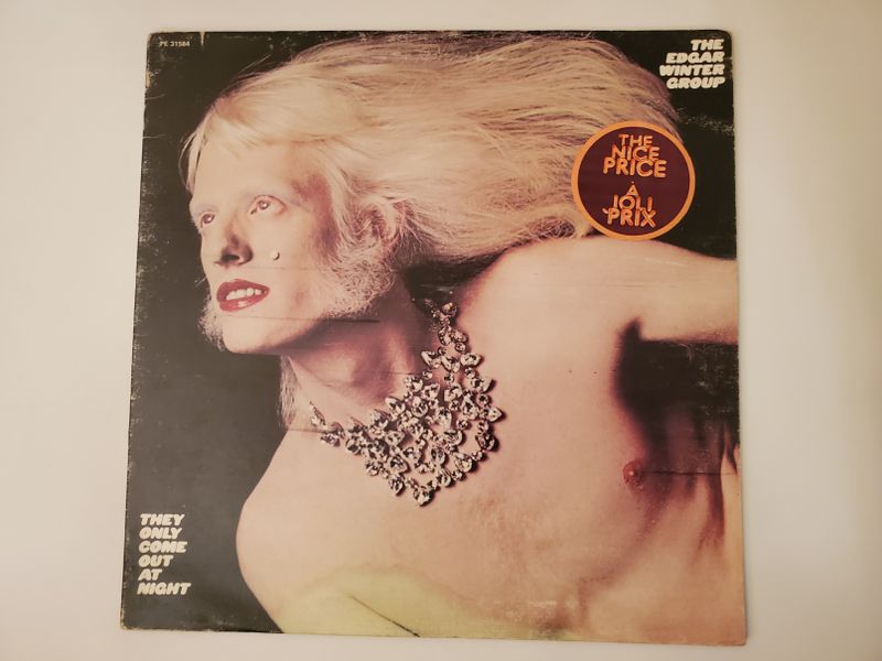 The Edgar Winter Group They Only Come Out at Night vinyl record